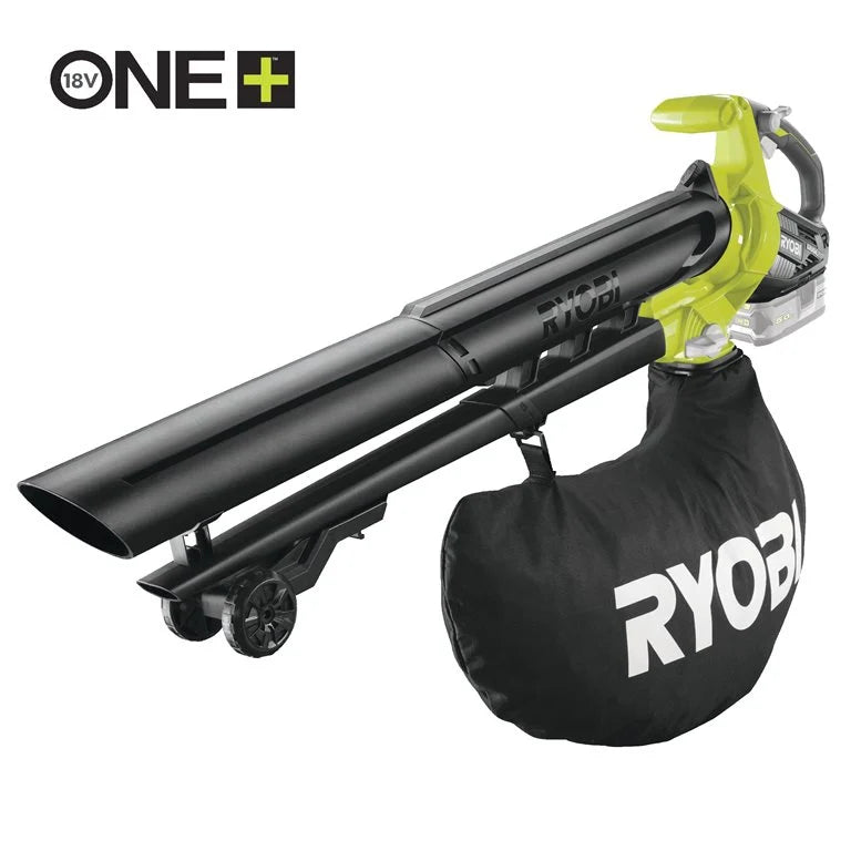 RYOBI - Souffleur aspiro-broyeur Brushless 18V ONE+™ (Batterie 2,5 Ah ONE+ Offerte)