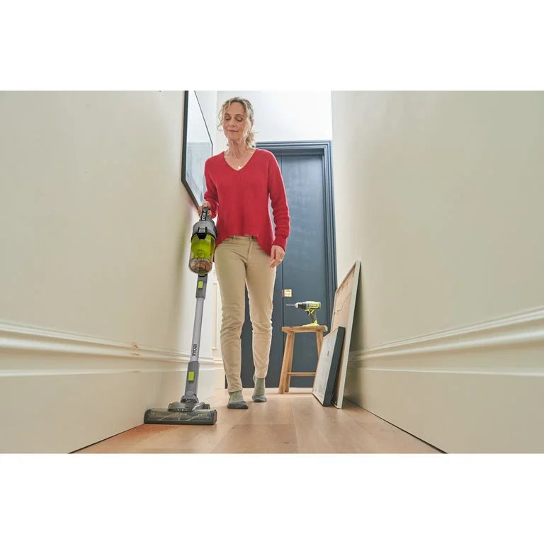 RYOBI - Aspirateur balai 18V ONE+™ (vendu sans batterie ni chargeur)